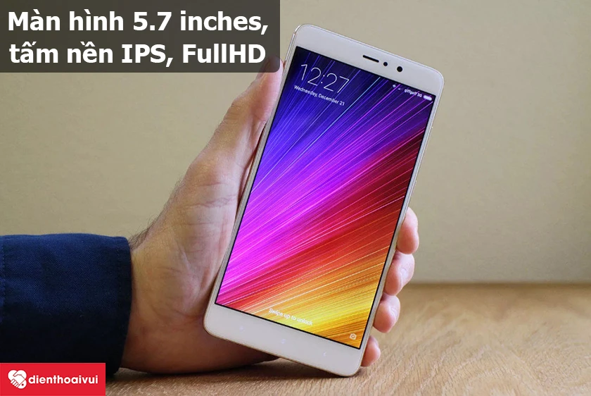 Xiaomi Mi 5S Plus – Màn hình 5.7 inches, tấm nền IPS, độ phân giải FullHD  