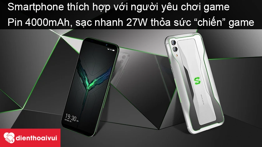 Xiaomi Black Shark 2 – pin 4000mAh cho bạn thoải mái “chiến” game