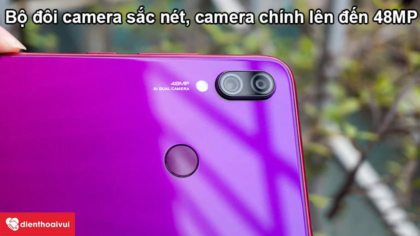 Xiaomi Redmi Note 7 – Bộ đôi camera sắc nét, camera chính lên đến 48MP