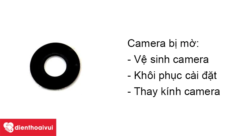 Cách xử lý camera sau Xiaomi Mi Mix do 2 bị mờ