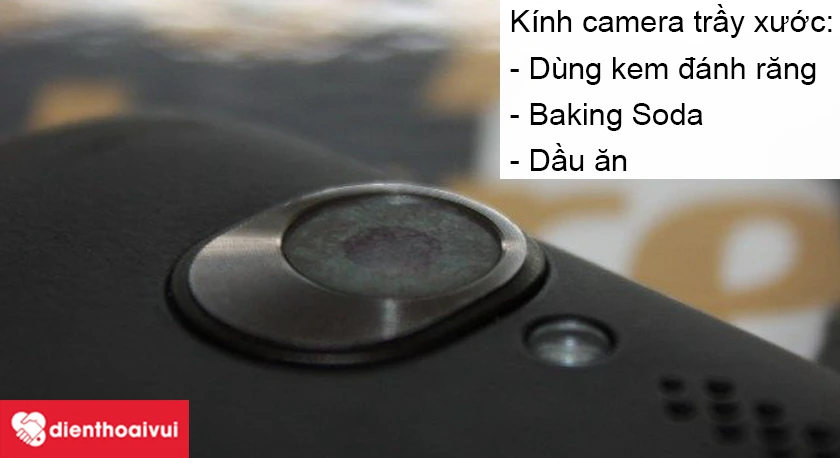 Một số mẹo khắc phục kính camera bị trầy xước