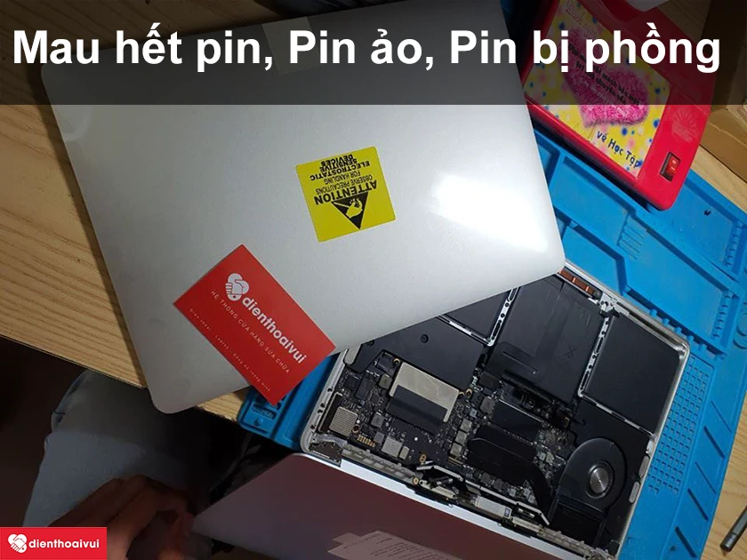 Những dấu hiệu cho thấy pin của Macbook Air 2014 của bạn đang bị hư hỏng?