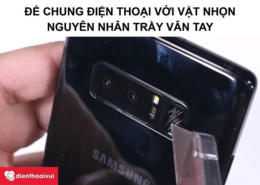Cách khắc phục lỗi cảm biến vân tay không hoạt động trên Samsung Galaxy Note 8
