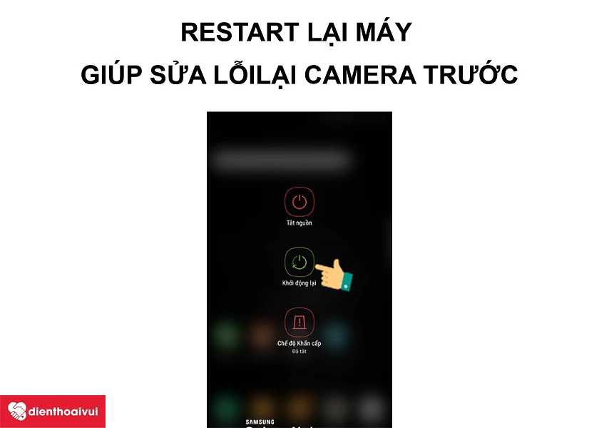 Cách sửa lỗi camera trước Samsung Galaxy A6 2018 không thể hoạt động