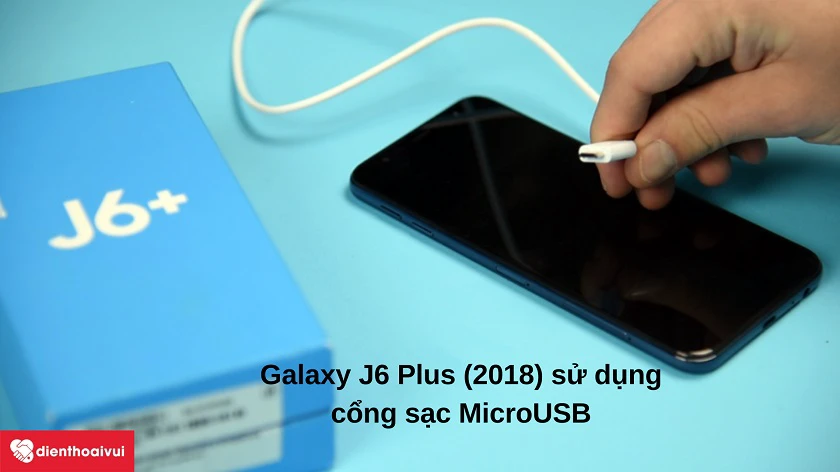 Chức năng của cáp sạc trên Samsung Galaxy J6 Plus 2018