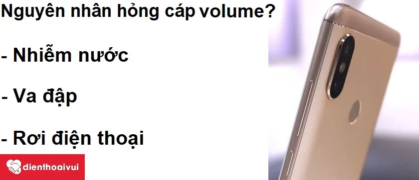 Biểu hiện cáp volume hỏng