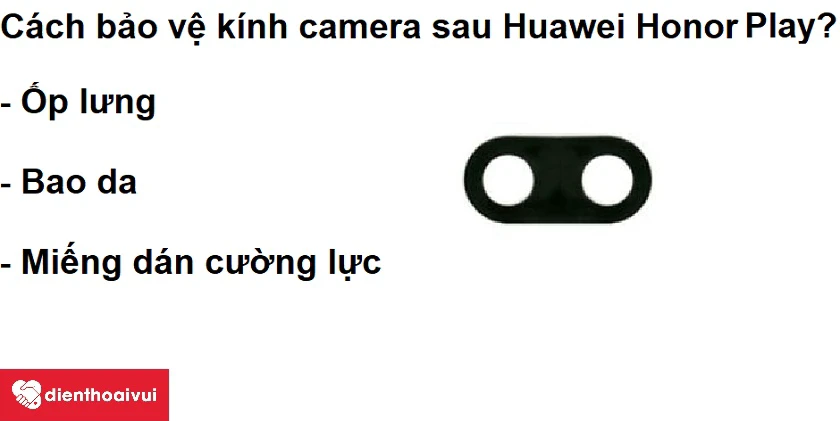 Cách khắc phục vết xước trên kính camera sau Huawei Honor Play?