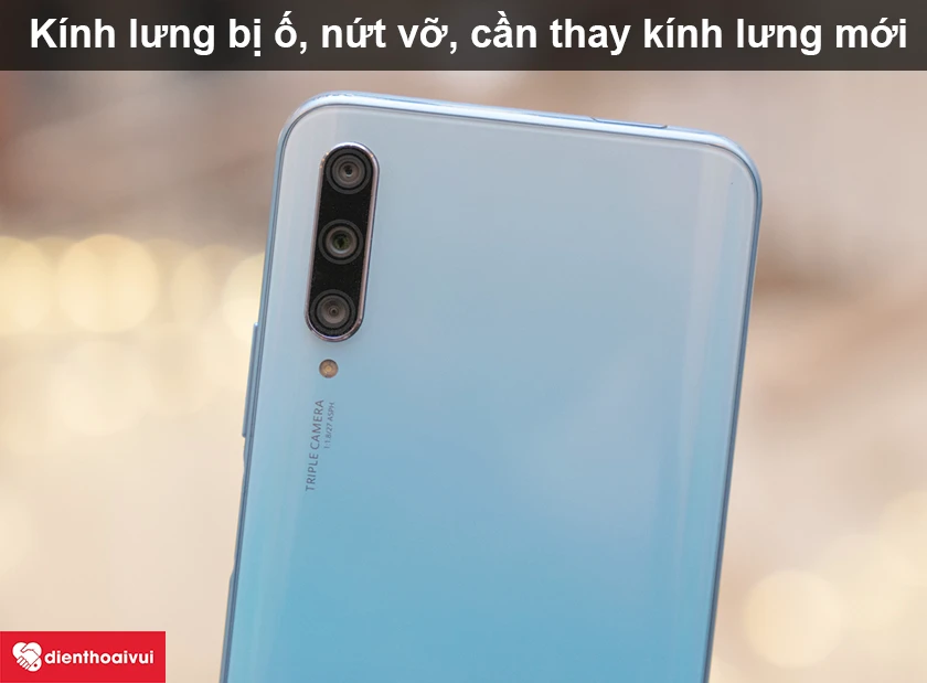 Cách giải quyết nhanh chóng kính lưng Huawei Y9S trầy xước
