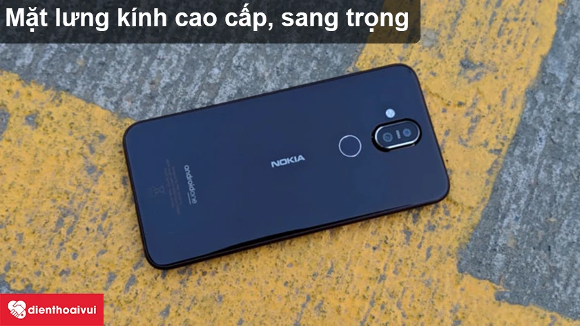 Nokia 8.1 – Mặt lưng kính cao cấp, sang trọng
