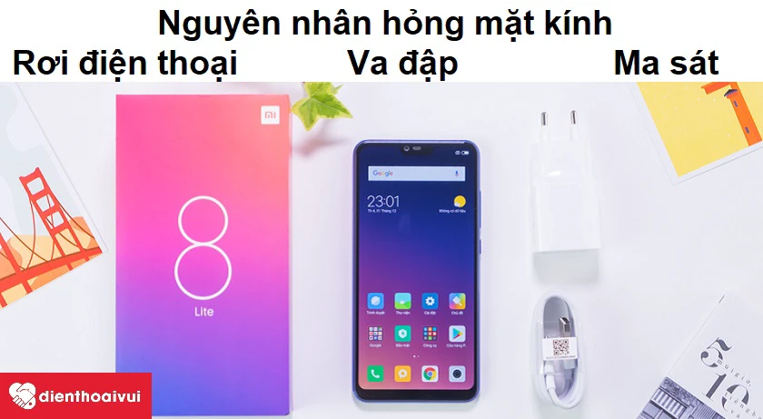 Những lưu khi muốn thay kính cho Xiaomi Mi 8 Lite?