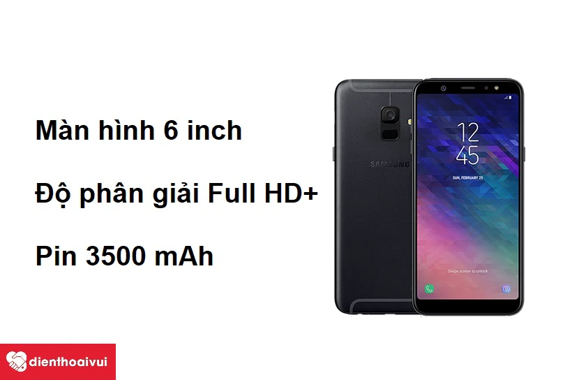 Màn hình 6 inch với độ phân giải Full HD+ và pin lên đến 3500 mAh