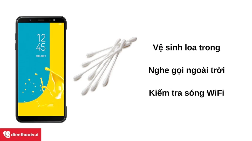 Nên làm gì khi chất lượng cuộc gọi bị giảm sút trên Samsung Galaxy J8 2018?