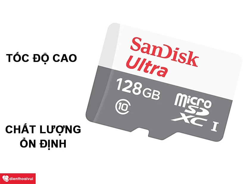 Thẻ nhớ SanDisk Class 10 128GB