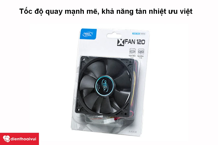 Quạt tản nhiệt Deepcool XFAN 120 
