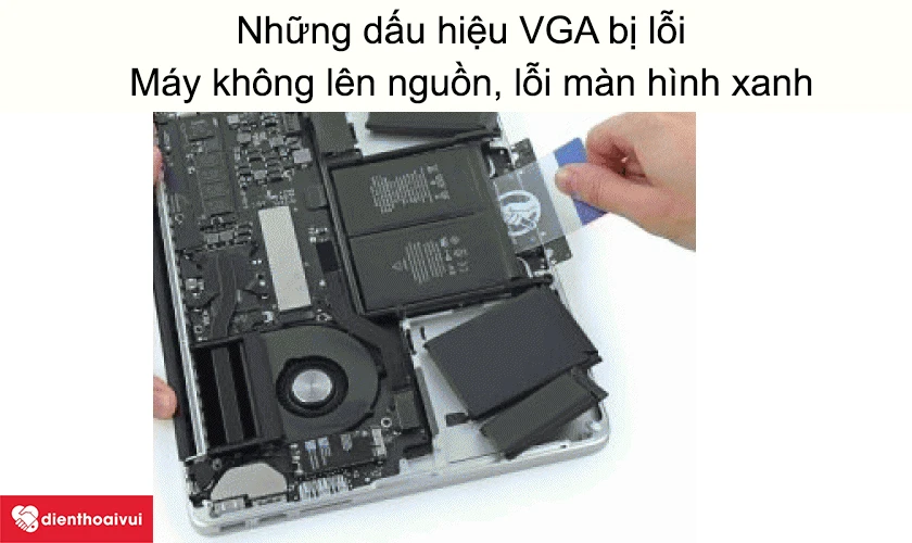 Những dấu hiệu VGA bị lỗi
