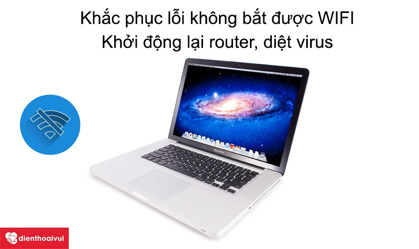 Khắc phục lỗi không bắt được WIFI
