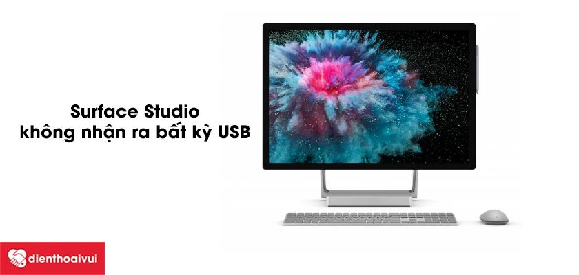 Những dấu hiệu báo hiệu cổng USB Surface Studio bị hỏng