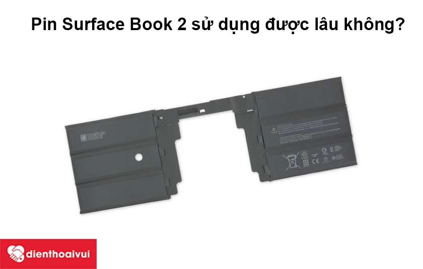 thay pin Surface Book 2