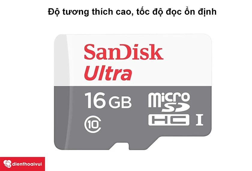 Thẻ nhớ SanDisk Class 10 16GB