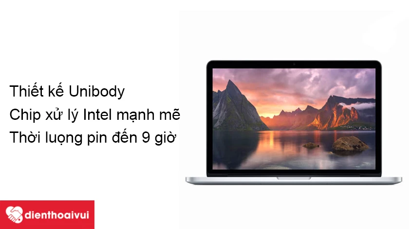 Macbook Pro 2014 – Thiết kế sang trọng, hiệu năng ấn tượng