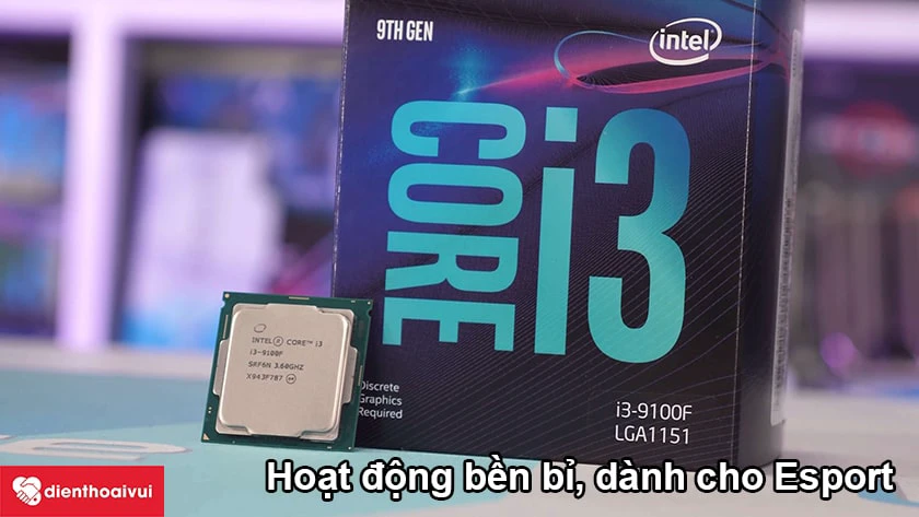 CPU Intel Core i3-9100F – LGA 1151-v2 