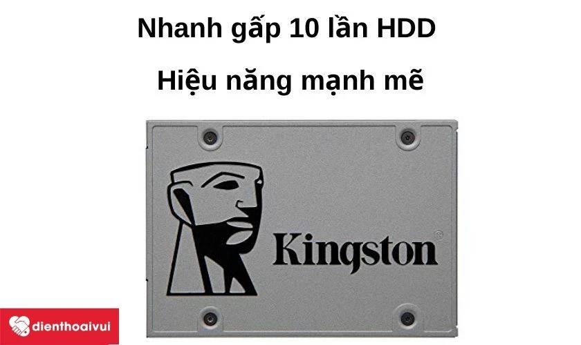 Thay ổ cứng SSD Kingston SUV500 1024GB SATA 3 giá rẻ, chính hãng, uy tín tại TP.HCM và Hà Nội