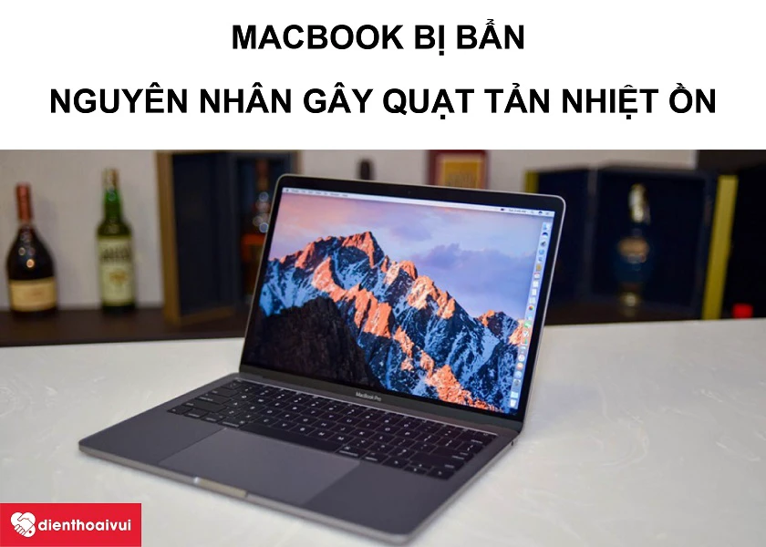 Máy bị dơ bẩn