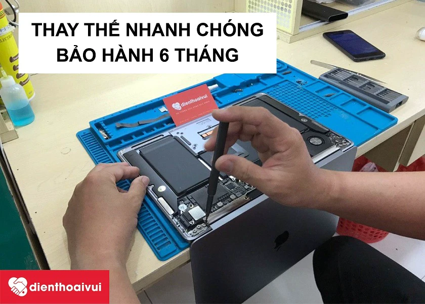 Dịch vụ thay VGA Macbook Pro 2018 chất lượng, bảo hành dài tại Điện Thoại Vui