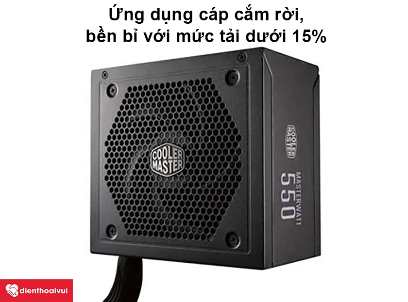 Nguồn Cooler Master MasterWatt 550 Semi Modular