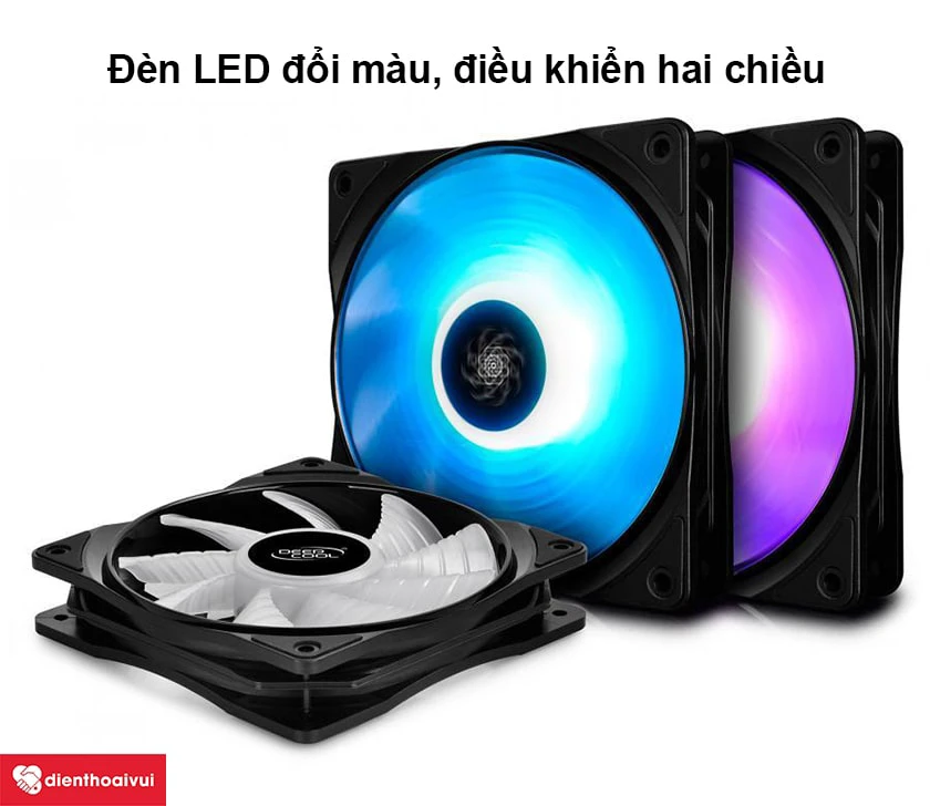 Quạt tản nhiệt Deepcool RF 120 3 in 1 