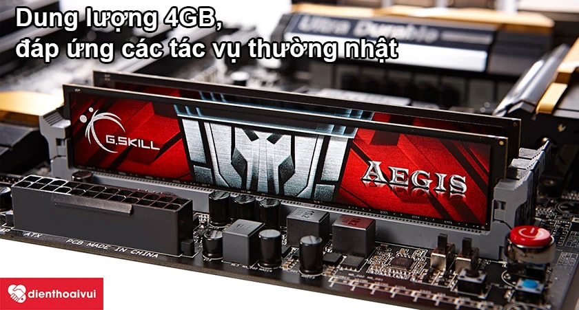 RAM 4GB G.Skill Bus 1600MHz 