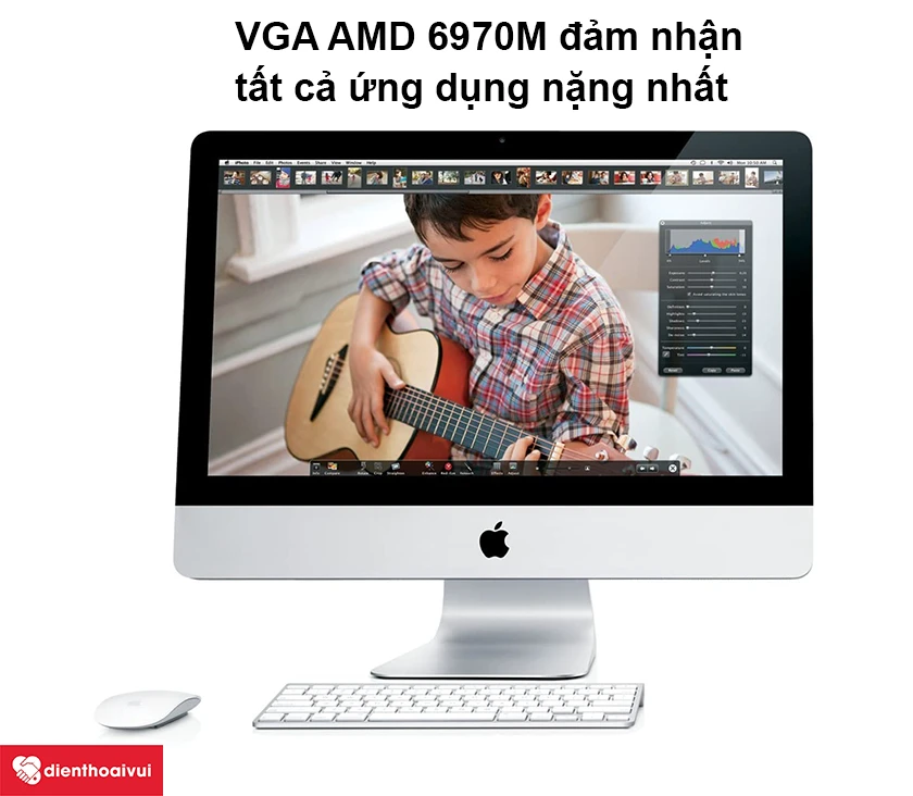 Cart VGA AMD 6970M đảm nhận tất cả ứng dụng nặng nhất