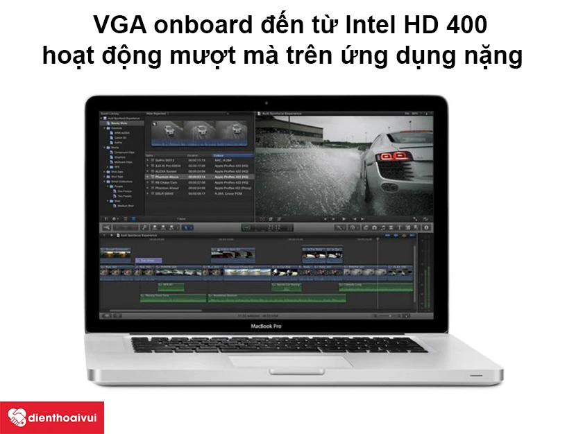 Macbook Pro 2012 – VGA onboard đến từ Intel HD 400