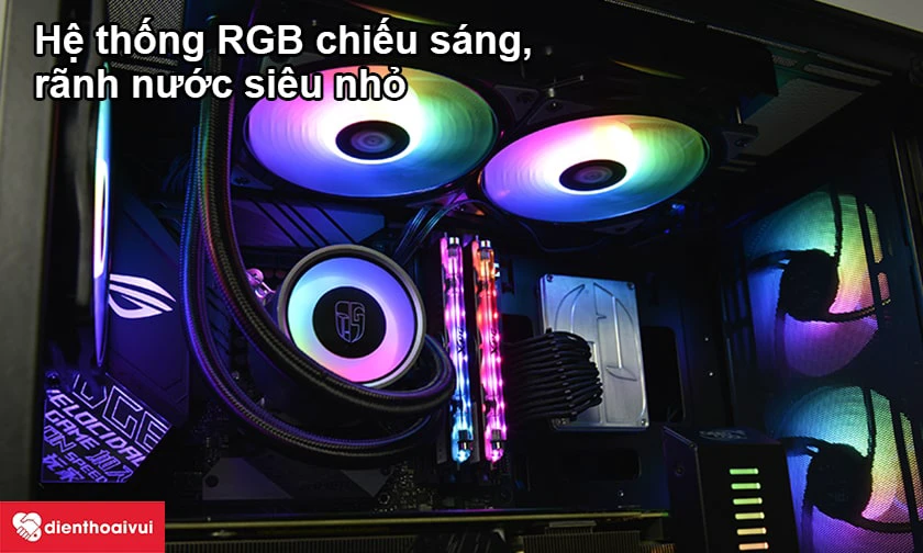 Tản nhiệt nước AIO Deepcool Castle 240 RGB 