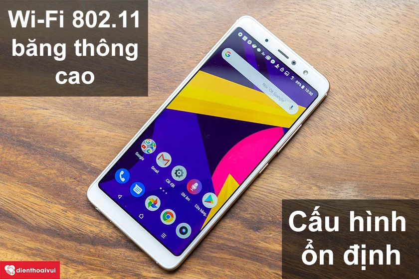 Vsmart Active 1 - Cấu hình ổn định, chuẩn Wi-Fi 802.11 băng thông cao