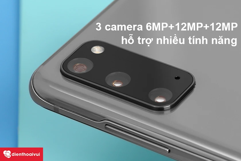 Samsung Galaxy S20 – Bộ ba camera 6MP+12MP+12MP hỗ trợ nhiều tính năng mới