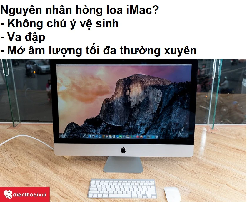 Cách hạn chế bụi bẩn bám quá nhiều vào loa iMac 27-inch A1419?