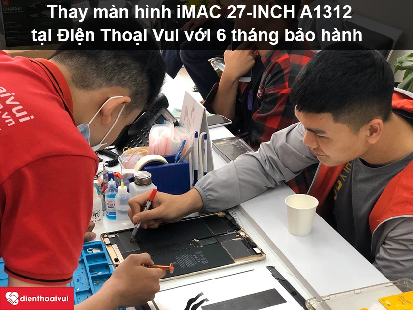 Thay màn hình iMAC 27-INCH A1312 chính hãng, nhanh chóng tại Điện Thoại Vui