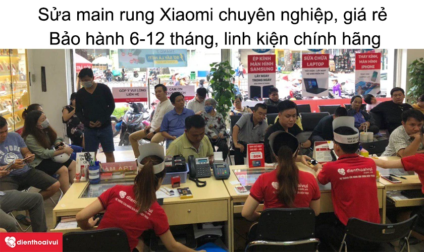 Địa điểm sửa main rung điện thoại Xiaomi ở đâu chuyên nghiệp, giá rẻ tại TPHCM, Hà Nội?