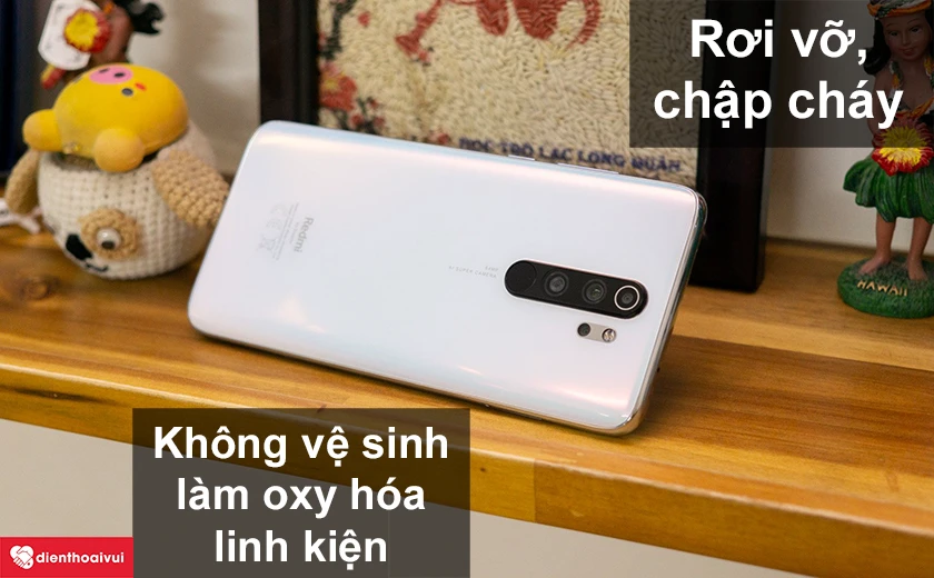 Nguyên nhân dẫn đến việc điện thoại Xiaomi bị hư ổ sim, hư khe thẻ nhớ