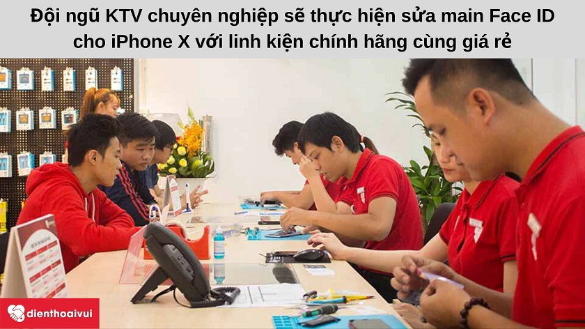 Sửa main Face ID cho điện thoại iPhone X ở đâu chuyên nghiệp & giá rẻ tại TP. Hồ Chí Minh và Hà Nội?