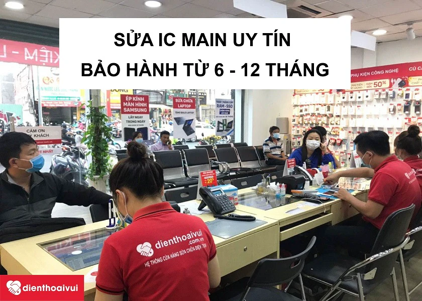 Sửa main ic nguồn iPad ở đâu chuyên nghiệp, chất lượng tại HCM, Hà Nội?