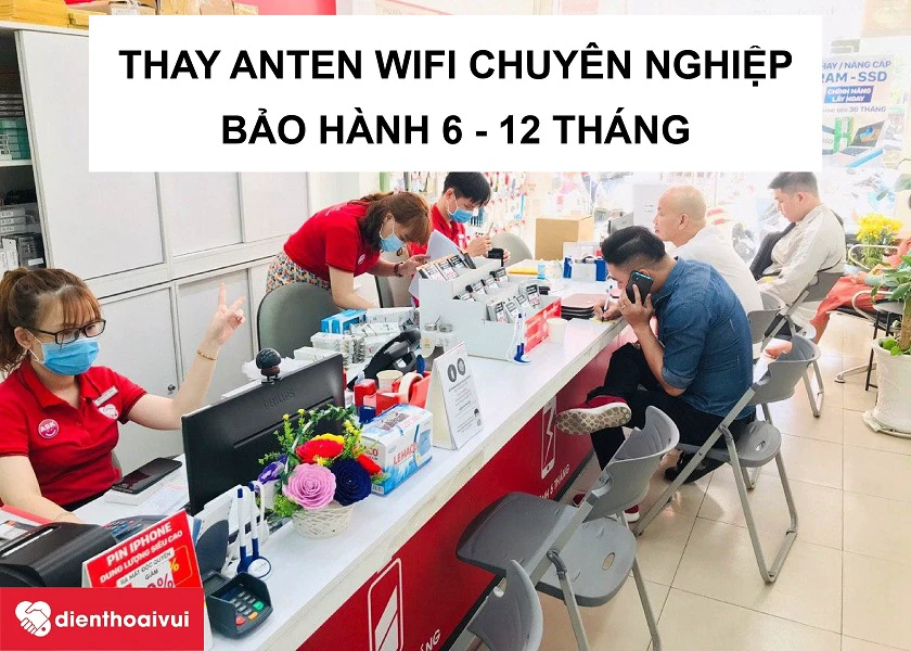 Thay anten wifi iPad ở đâu chuyên nghiệp, giá rẻ tại TPHCM, Hà Nội?