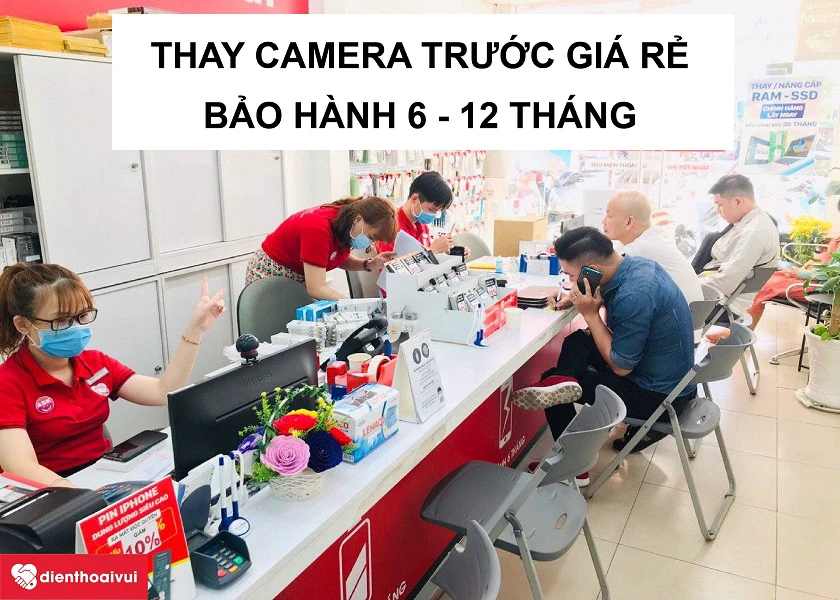 Thay camera trước LG ở đâu tốt, giá rẻ tại TPHCM, Hà Nội?