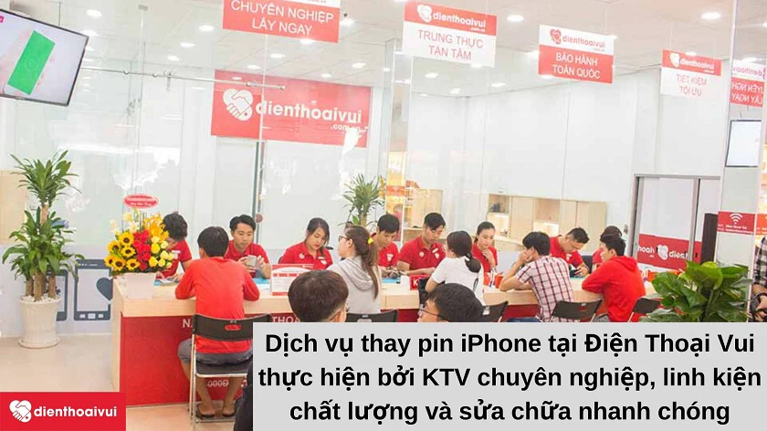 Thay pin iPhone chính hãng ở đâu uy tín, giá rẻ tại TP. Hồ Chí Minh và Hà Nội?