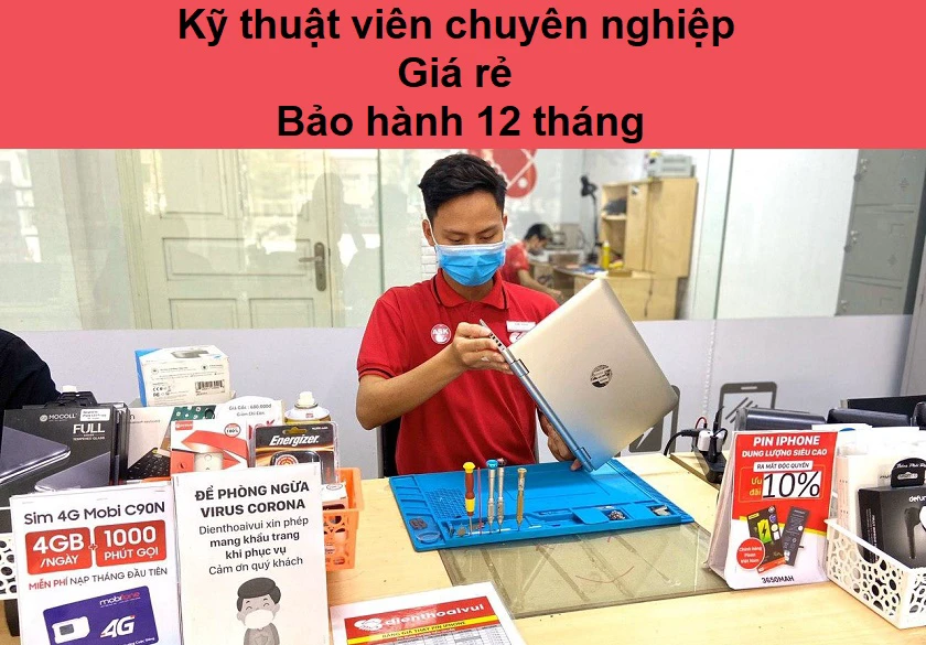  Địa điểm thay pin laptop HP Elitebook, Pavilion, Envy giá rẻ tại TPHCM, Hà Nội