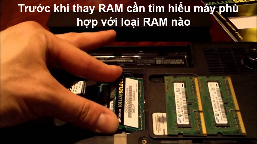 Những lưu ý khi thay RAM DDR3