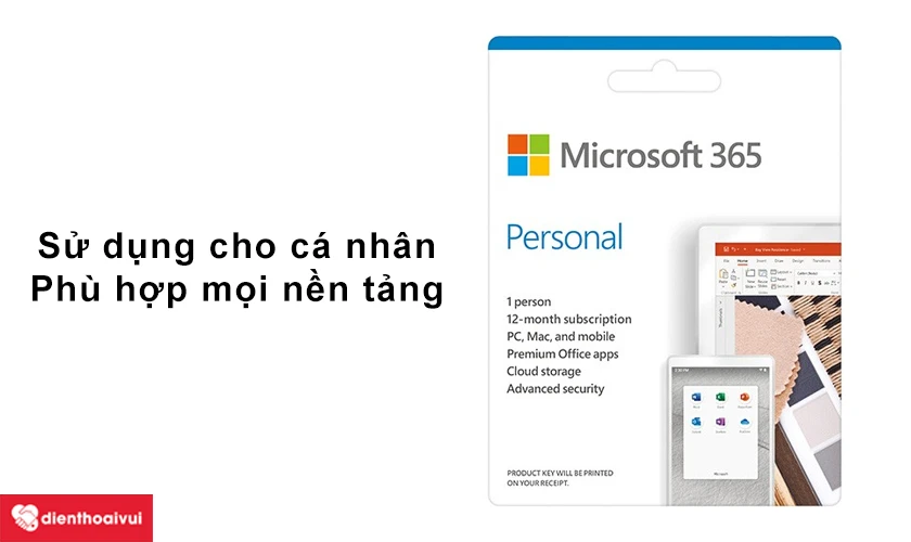 Phần Mềm Microsoft Office 365 Personal