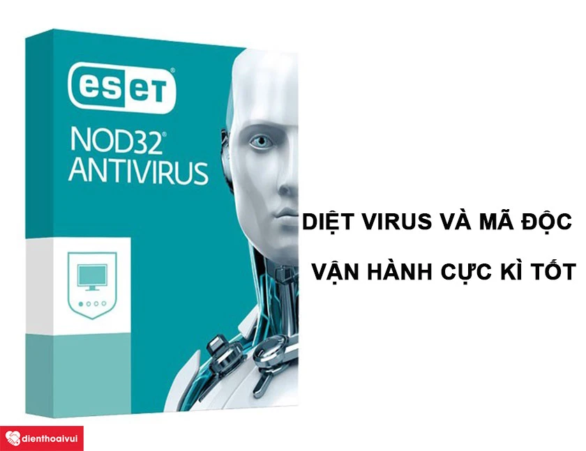 Phần mềm virus Eset Nod32 EVA-1U1Y 1 năm