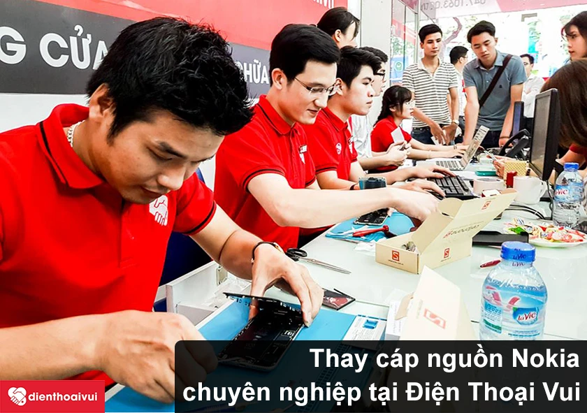 Địa điểm thay cáp nguồn Nokia ở đâu tốt, giá rẻ tại TPHCM, Hà Nội?